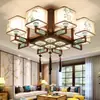 Nova luminária de teto estilo chinês para sala de estar, sala de jantar elegante inspirada em Zen estilo chinês, quarto privativo, quarto, luminária de sala de jantar, luminárias Zhongshan