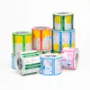 Etiquetas de precio sensibles al calor para productos, letreros de precio de estante, etiquetas de precio de cigarrillos para supermercado, papel para etiquetas de precio de frutas, farmacia, sin adhesivo