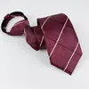 Corbata de Hombre Atada a Mano de 6 cm Corbata con Cremallera sin Nudo de 8 cm Negocios Formal de Gama Alta Fácil de Tirar Shaoxing Shengzhou