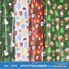 Novidade em Estoque Papel de Presente Atacado Papel de Presente de Natal Papel de Presente Desenho Animado Embalagem de Buquê Papel de Presente