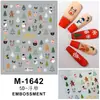 Pegatinas 5D en Relieve para Uñas Año Nuevo 2024 Dragón Chino Tótem Danza del León Fortuna Mahjong Calcomanías Adhesivas para Uñas