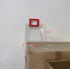 Bolsa de Mão de PVC Transparente Sacola de Presente de Mão Embalagem Plástica a Laser Sacola de Presente Mãe Crianças Professor Festival