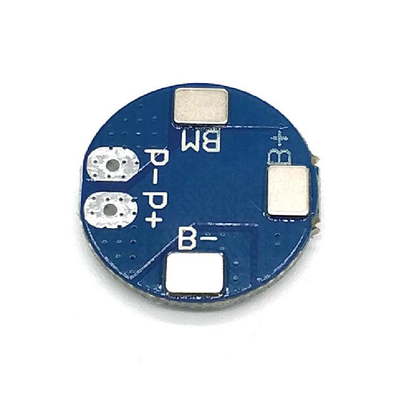 10-2 2串8.4V锂电池保护板 圆形7.4V过充过放保护