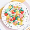 Nuevos accesorios de resina con dibujos de frutas, fresas y piñas, para hacer tú mismo, con crema y pegamento, para fundas de teléfono, parches, accesorios para el cabello para niños, material.