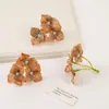 Flores de Hortênsia Simuladas 3D de Pétalas Duplas para Uso em Casamentos, Arranjos de Flores de Hortênsia Elegantes para Salão de Casamento e Decoração de Casa