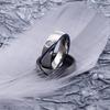 AliExpress comercio electrónico transfronterizo suministro estilo japonés y coreano simple creativo diamante acero inoxidable anillo unisex joyería