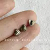 Botones de Ancla de Barco Retro Mini Bronce Antiguo de 4/5/6/7/8mm Hechos a Mano DIY Tela Pequeña Muñecas BJD de Tejido