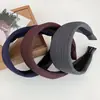 Diadema de Estilo Coreano Simple con Visera Rayas para Mujer 2025 Nuevo Estilo Diadema Retro Diadema Plegada de Parte Superior Alta Accesorios para el Cabello