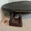 2026 Nuevo Estilo Coreano Moda Versátil Nicho Bolso de Mano Tejido Gran Capacidad Casual Simple Bolso de Hombro Cruzado
