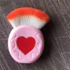 Set de Brochas de Maquillaje Portátil para Viaje con Espejo, Brocha para Polvos, Brocha para Rubor, Brocha para Sombras de Ojos, Herramienta para Belleza de Ojos, Regalo