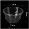 Caja de Empaque para Tazón de Sopa Desechable Tazón Redondo de Plástico Transparente Desechable con Tapa para Boda Hogar y Uso Comercial Biodegradable