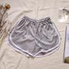 Venda por atacado praia verão feminino esportes shorts juventude yoga simples três calças candy cor casal super shorts
