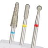 Cabeça de moagem de pré-processamento de estilo russo, cabeça de moagem de esmeril para arte em unhas para remover pele morta, máquina de moagem de fachada de empurrar de bolso aberto universal