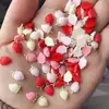 Joias Fofas de Morango para Nail Art Decoração de Unha Usável Morango Colorido Brincos Feitos à Mão DIY Acessórios de Grampo de Cabelo