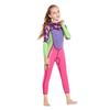 Traje de baño para niños de 2 mm, cálido, de una pieza, grueso, de manga larga, para hacer snorkel y surf, con protección solar.