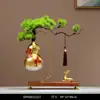Nuevos Adornos de Calabaza Estilo Chino para Atraer la Fortuna, Florero Ruyi para el Hogar, Decoración para Sala de Estar, Entrada, Nicho de Mueble de TV, Regalo de Inauguración