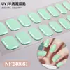 Zhengxiang Nuevas Pegatinas para Uñas de Gel Color Sólido Polvo de Cebolla Estilo Japonés y Coreano Pegatinas para Uñas Semi-Curadas UV Pegatinas para Uñas de Gel Amazon