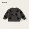 Colección de Suéteres para NiñosHilo suave y esponjoso chaqueta para niño pequeño de rayas tejido para bebé manga raglán suéter para niño