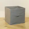 Caixa de Armazenamento Aberta, Gaveta Cinza, Armazenamento Diversos, Cesta de Armazenamento de Brinquedos, Estilo Japonês, Estoque Disponível, Caixa Aberta, Gaveta Dobrável