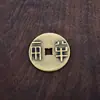 Monedas de Latón Estilo Antiguo de los Cinco Emperadores, Qin Half-Liang, Han Five-Zhu, Tang Kaiyuan, Song, Yuan, Ming Yongle Tongbao, 2.8 cm, Agrandadas y Engrosadas