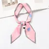 Novo cachecol chic coreano de bolinhas, pontudo, retrô, artístico, fino, estreito, longo, casual, gravata, alça de bolsa, cachecol para mulheres