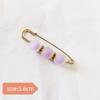 Artefacto para la cintura de los pantalones pasador de cintura broche anti-exposición broche de corsage de alta gama joyería hebilla de broche de perlas