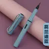 Pluma Suave para Principiantes Portátil Bolsa de Tinta Estilo Pluma Fuente Pincel Escritura Regular Pequeña Pluma de Belleza Puede Agregar Tinta Pluma de Punta Suave Copiando Escrituras Pluma de Caligrafía