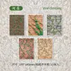 Pegatinas de Pared Transfronterizas Pegatinas de Material Decorativo Creativas DIY Hecho a Mano Fondo Collage Cuaderno de Mano Paquete de Pegatinas para Paisajismo