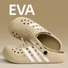 Zapatos Perforados Estilo Birkenstock de Punta Abierta con Suelas Gruesas de Eva para Mujer, Nuevas Sandalias Transpirables Slip-On de Verano al por Mayor
