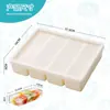 Molde de Silicona para Cubitos de Hielo Grandes de Tira Larga, Bandeja de Hielo, Caja para Hacer Hielo, Bar, Whisky, Cóctel, Vino, Gelatina, Caja de Hielo de Grado Alimenticio, Venta Caliente Transfronteriza