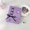 Álbum de Fotos de Peluche con Correa de Cinta Suave para Montar, 3 pulgadas Polaroid, Almacenamiento de Cuatro Rejillas para Ballet de Niñas y Fan Art de Ídolos