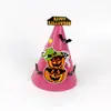 Sombrero de papel DIY para Halloween, festival de fantasmas, artículos decorativos para juegos de rol, artículos de regalo creativos hechos a mano para jardín de infancia infantil