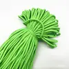 Em Estoque 5mm Poliéster Colorido Padrão de Bolinhas Cordão Trançado DIY Alça de Bolsa Feita à Mão Corda de Guarda-chuva Chaveiro Corrente de Celular