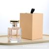 Frasco de Perfume Hexagonal 50ml/100ml Vidro Transparente Frasco de Baioneta Frasco com Borrifador Pressão Frasco Cosmético Vazio Portátil