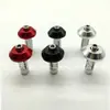 Motocicleta retrô modificada 14-18mm direção do guidão alça liga de alumínio cnc bloco de equilíbrio plugue contrapeso terminal