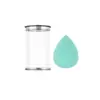 Cilindro de Aluminio Antióxido Caja de Boca de Caballo Gota de Agua Calabaza Corte Diagonal Esponja para Polvos de Maquillaje Huevo de Belleza No Látex Húmedo y Seco