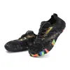 Zapatos de playa de verano para niños transfronterizos, zapatos de natación de punto volador de corte bajo, zapatillas deportivas para fitness y running, zapatos para vadear y seguir arroyos, venta al por mayor de fabricante