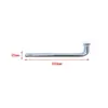 Marcador Galvanizado em L para Ponto de Observação de Assentamento Marca de Observação de Assentamento Marca de Assentamento Prego de Topografia