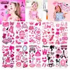 UU003 comercio exterior muñeca Barbie coche lápiz labial perfume tacones altos pegatinas de tatuaje evento festivo Fiesta caricatura