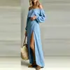 Conjunto de moda de dos piezas para mujer transfronterizo europeo y americano 2026, atuendo casual de color liso sin tirantes