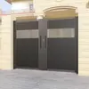 Puerta de Patio de Hierro Forjado Personalizada, Puerta de Casa, Puerta de Jardín, Puerta Doble, Puerta Doble, Puerta Sencilla, Puerta de Jardín, Valla de Entrada