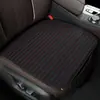Venta al por mayor de cojines para asiento de coche transfronterizos para todas las estaciones, tela de lino de una sola pieza, cojines antideslizantes sin ataduras para asiento trasero