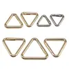 Hebilla de Gancho de Resorte Triangular de Aleación de Zinc, Accesorios de Ferretería para Ropa y Equipaje, Hebilla Triangular de Alambre Redondo, Gancho de Anillo de Resorte Triangular