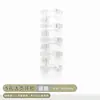 Argola de plástico transparente dupla face com cinco furos para encadernação de documentos e provas, armazenamento de material de escritório, atacado de fábrica