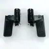 Barras de Choque para Motocicleta de Vehículo Eléctrico Reposapiés Parachoques Adición Reposapiés Ajustables Pedales de Pie Rectos
