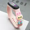 En stock al por mayor nuevo muñeco de dibujos animados reloj LED lindo labubu estudiante reloj electrónico al por mayor de fábrica