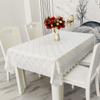 Toalha de Mesa Fresca e Simples, Jogo Americano Pastoral para Mesa de Centro, Capa para Rack de TV, Toalha de Mesa Quadrada e Retangular de Plástico Lavável, Atacado de Fábrica