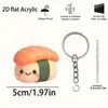 Chaveiro de Personagem de Desenho Animado 2D Plano Temu, Shein, Amazon Pingente Criativo com Design de Natal