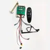 Piezas de barco DIY, placa base de barco cebo, placa de circuito de barco de red, piezas de barco de control remoto de 12V, interruptor de placa de alimentación, control remoto