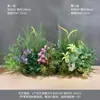 Nuevos Maceteros para Pasillo de Boda Estilo Bosque, Bolas de Flores Verdes y Blancas para Escenario de Boda, Exhibición de Compromiso en Ventana, Metabo